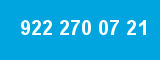 922 270 07 21
